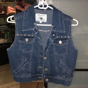 Denim vest